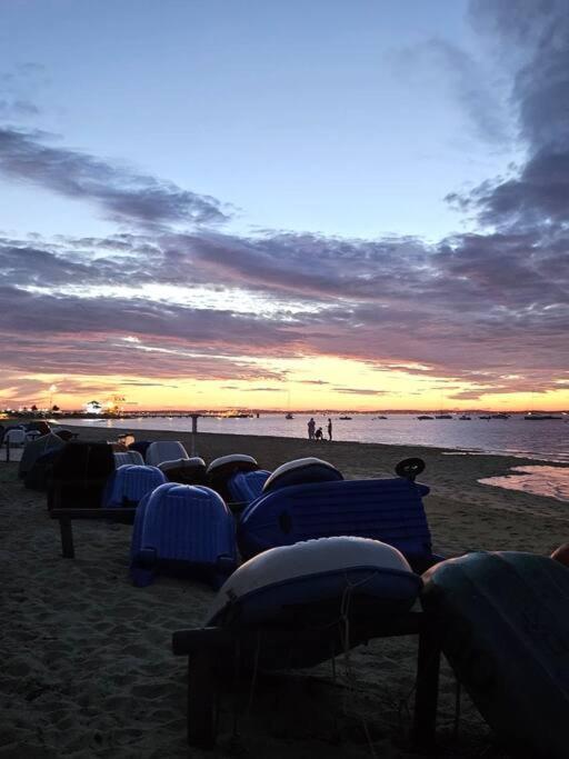 Arcareve - Grand Studio De Standing Avec Terrasse, Jardin Et Acces Direct A La Plage Arcachon Ngoại thất bức ảnh