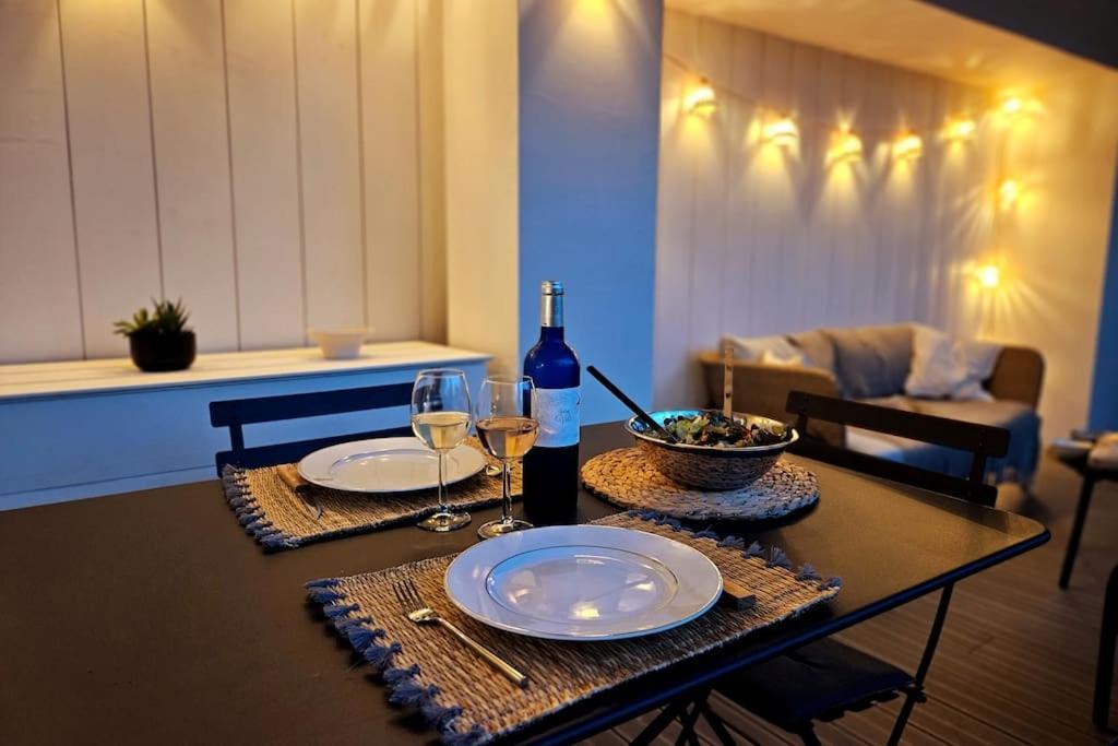 Arcareve - Grand Studio De Standing Avec Terrasse, Jardin Et Acces Direct A La Plage Arcachon Ngoại thất bức ảnh