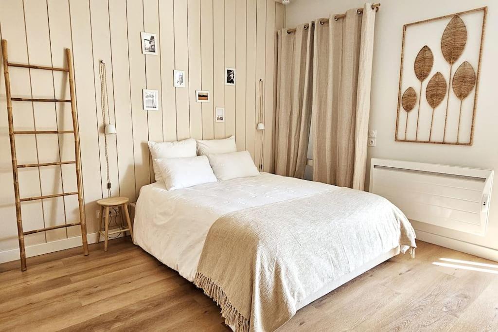Arcareve - Grand Studio De Standing Avec Terrasse, Jardin Et Acces Direct A La Plage Arcachon Ngoại thất bức ảnh
